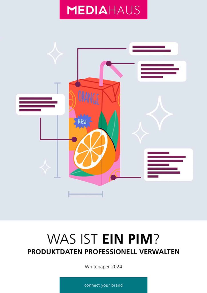 Grafische Darstellung eines bunten Getränke-Päckchens